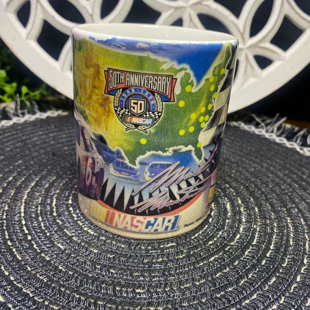 Nascar 50th‎ Anniversary Mark Martin Multicolor Mug